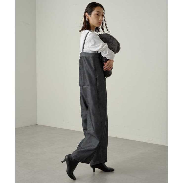 LOUNGEDRESS デニムオールインワン デニムオールインワン（サロペット/オーバーオール