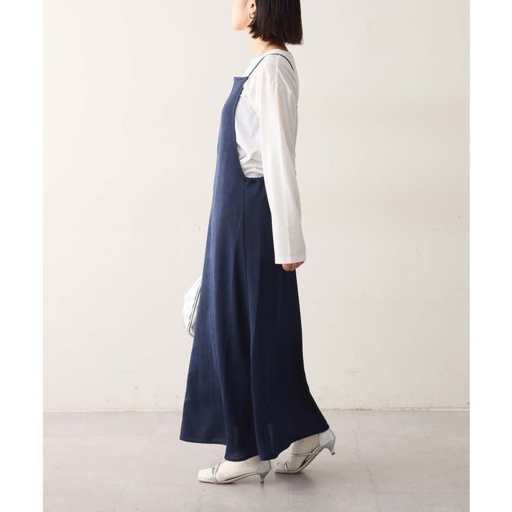 【CIAOPANIC TYPY】Tee付サテンエプロンワンピース[品番：PALW0003898]｜PAL GROUP  OUTLET（パルグループアウトレット）のレディースファッション通販｜SHOPLIST（ショップリスト）