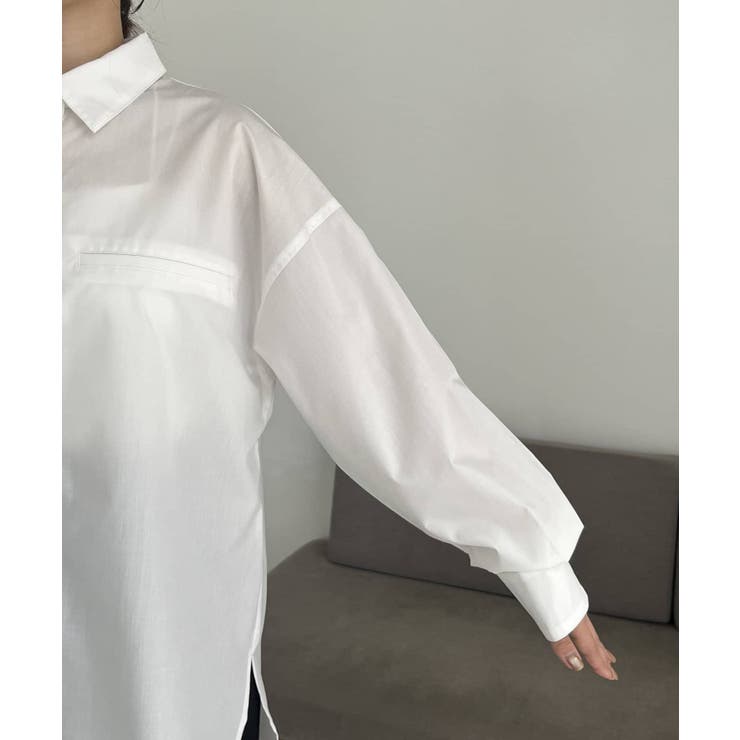 CAPRICIEUX LE'MAGE】ビスチェSETシャツ[品番：PALW0003922