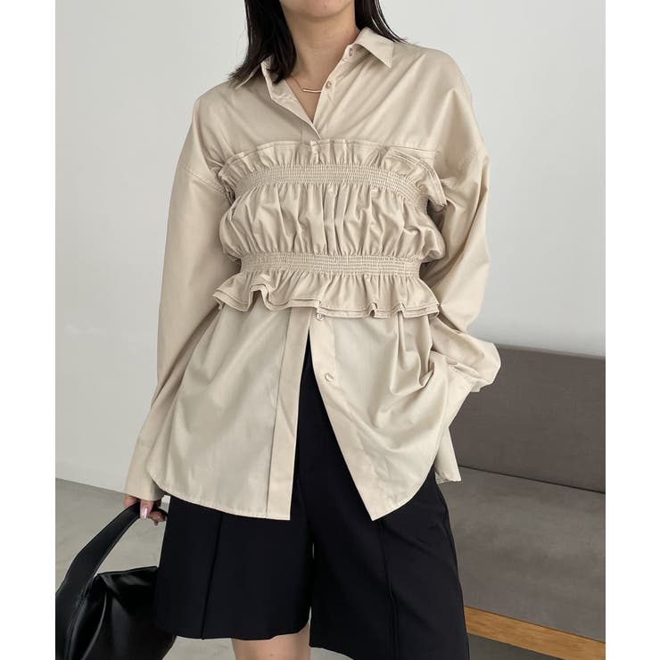 【CAPRICIEUX LE'MAGE】ビスチェSETシャツ[品番：PALW0003922]｜PAL GROUP  OUTLET（パルグループアウトレット）のレディースファッション通販｜SHOPLIST（ショップリスト）