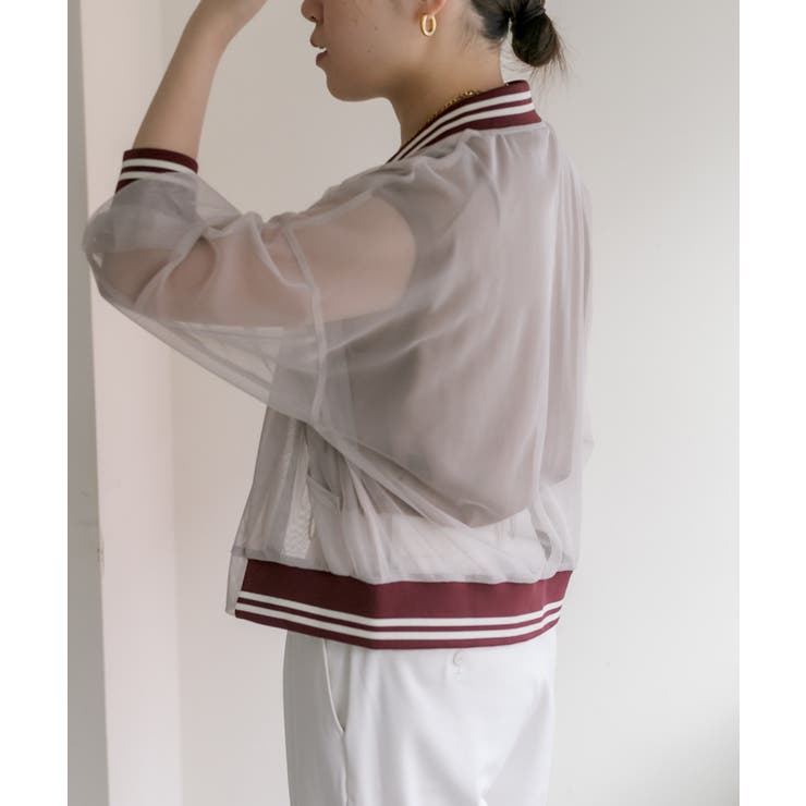ADAM ET ROPE'｜撥水シアーブルゾン | Rakuten Fashion(楽天
