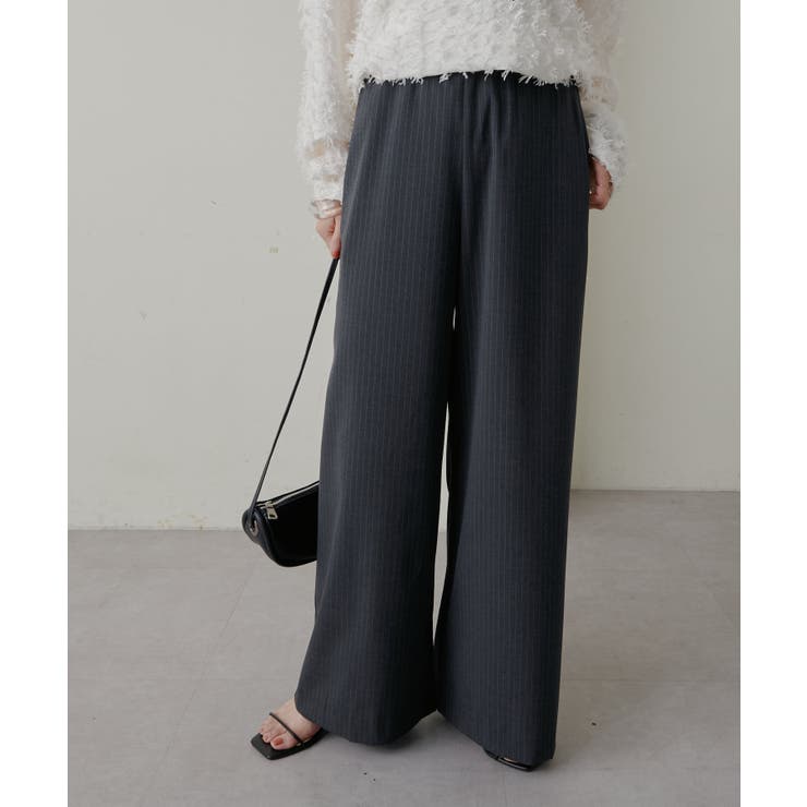 Omekashi】イージーワイドストレートパンツ[品番：PALW0003944]｜PAL