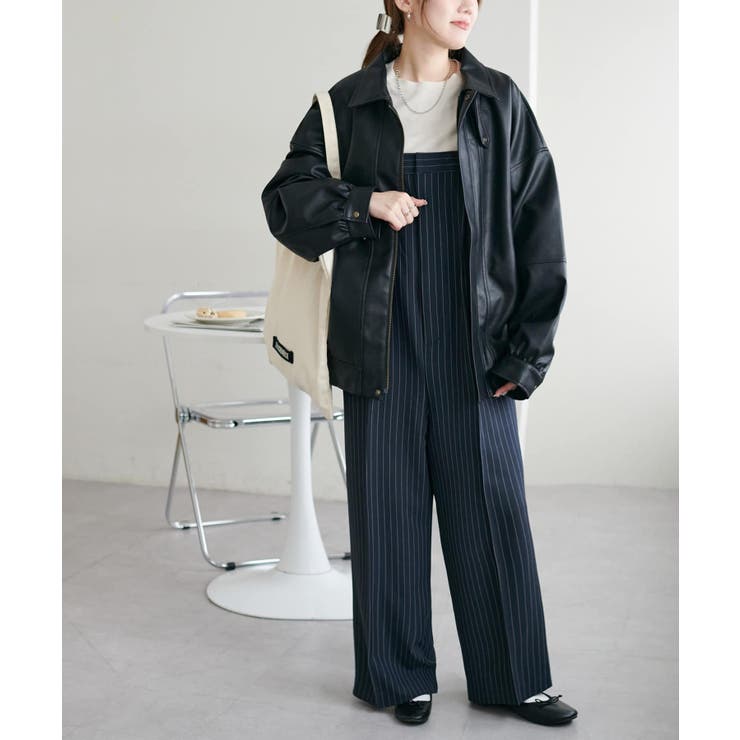 【新品】【2024SS】FRAMeWORK ピンストライプサロペット 36 新品】【2024SS】FRAMeWORK ピンストライプサロペット 36