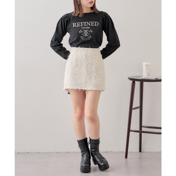 Chico】リボンツイードミニSK[品番：PALW0004001]｜PAL GROUP OUTLET