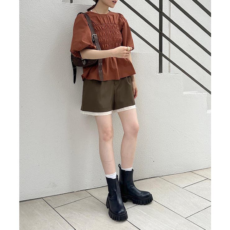 w closet】レイヤードショートパンツ[品番：PALW0004044]｜PAL GROUP