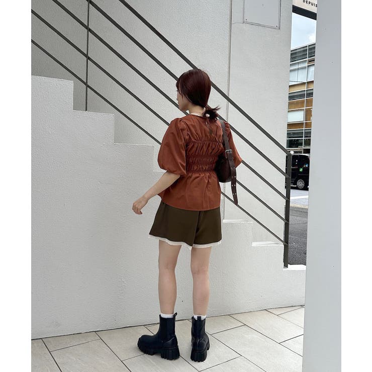 w closet】レイヤードショートパンツ[品番：PALW0004044]｜PAL GROUP