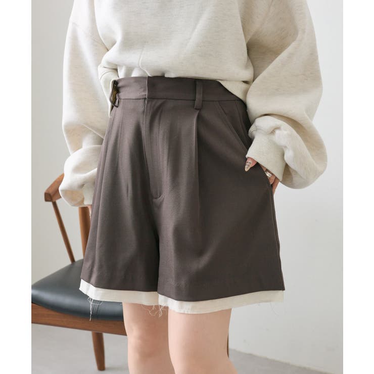 w closet】レイヤードショートパンツ[品番：PALW0004044]｜PAL GROUP