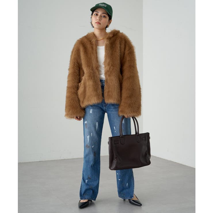 【最終値下げ】LOUNGEDRESS フェイクファーコート Loungedress】フェイクファーCT[品番：PALW0004083]｜PAL GROUP