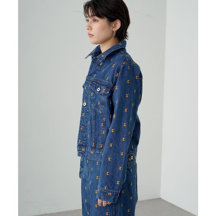 Loungedress】花柄刺繍デニムJK[品番：PALW0004086]｜PAL GROUP