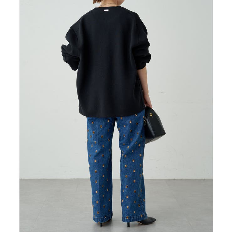 【Loungedress】スウェットライクブルゾン パル PAL 【Loungedress】スウェットライクブルゾン （black