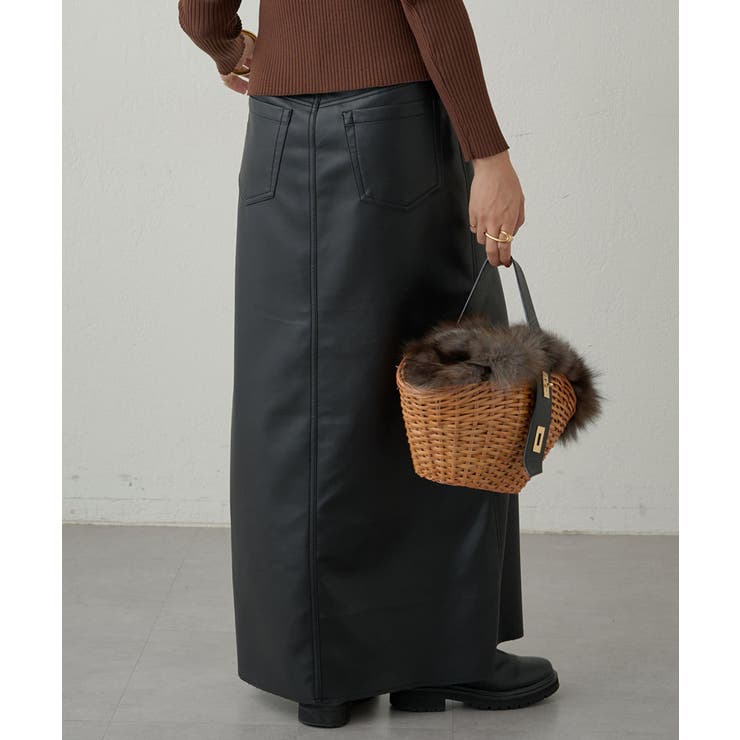 【Loungedress】ﾌｪｲｸﾚｻﾞｰﾏｷｼSK