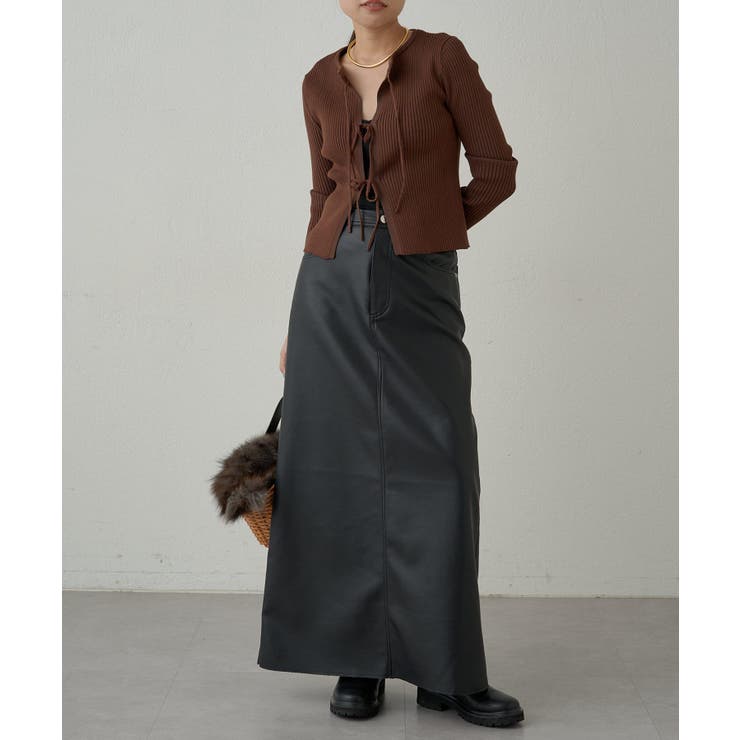 【Loungedress】ﾌｪｲｸﾚｻﾞｰﾏｷｼSK