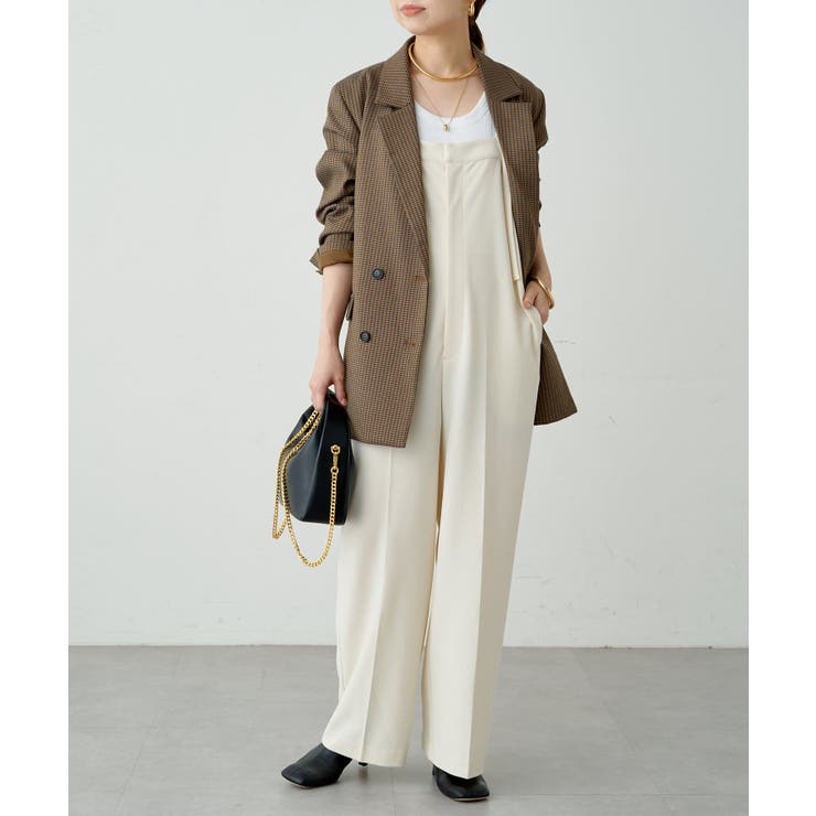 Loungedress】カットジョーゼットオールインワン[品番