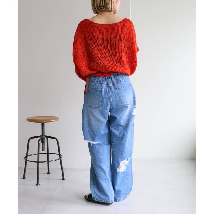 【w closet】ﾀﾞﾒｰｼﾞﾃﾞﾆﾑﾊﾟﾝﾂ