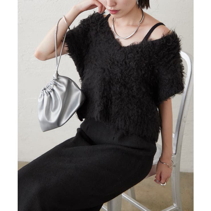 mystic】シャギーベストワンピースSET[品番：PALW0004122]｜PAL GROUP