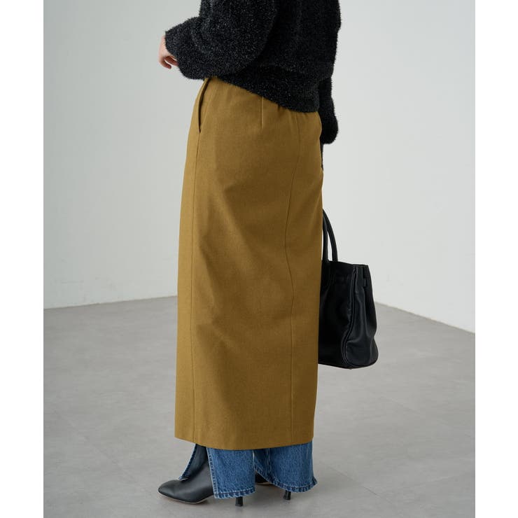 Loungedress】フロントZIPロングSK[品番：PALW0004106]｜PAL