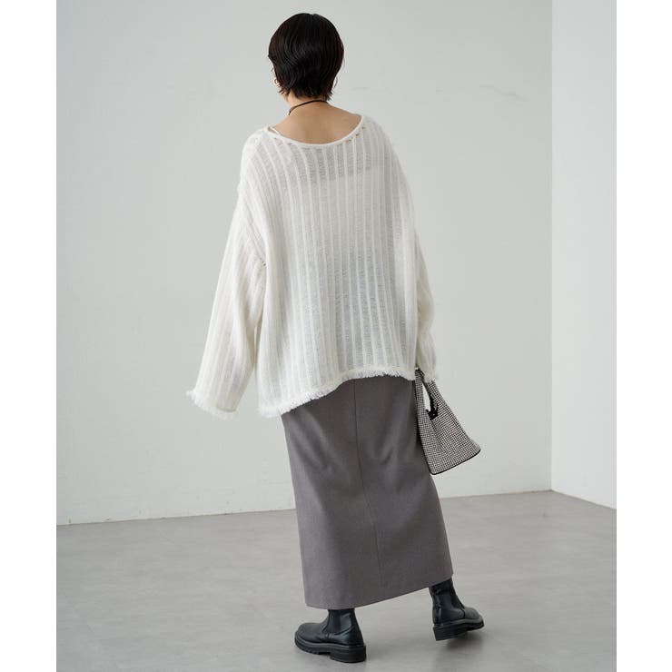 Loungedress】フロントZIPロングSK[品番：PALW0004106]｜PAL GROUP  OUTLET（パルグループアウトレット）のレディースファッション通販｜SHOPLIST（ショップリスト）