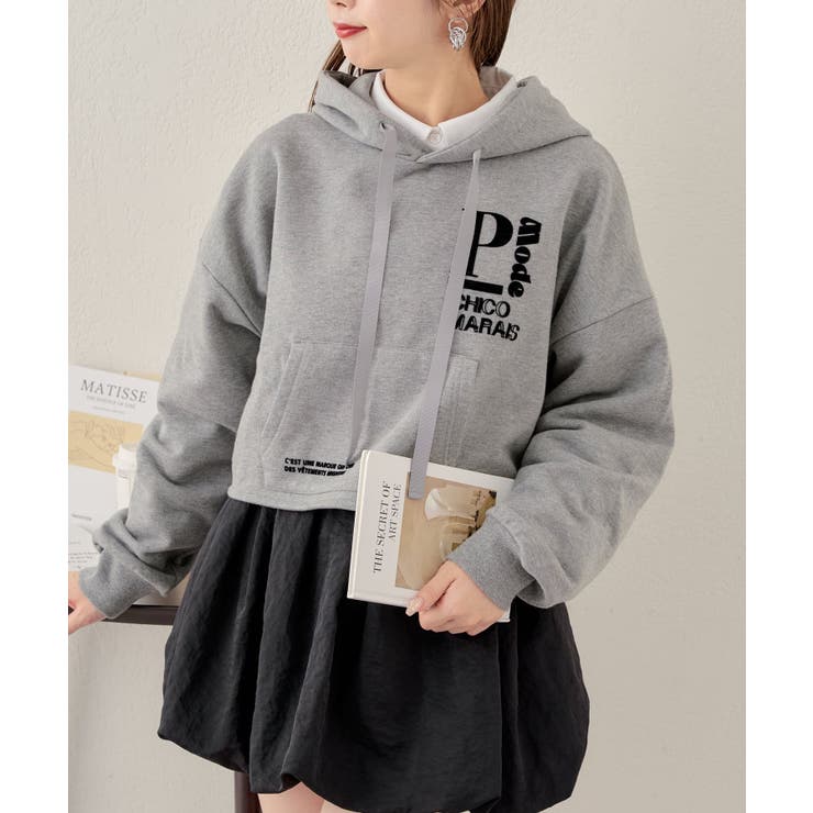 【Chico】ロゴフードパーカー[品番：PALW0004155]｜PAL GROUP  OUTLET（パルグループアウトレット）のレディースファッション通販｜SHOPLIST（ショップリスト）