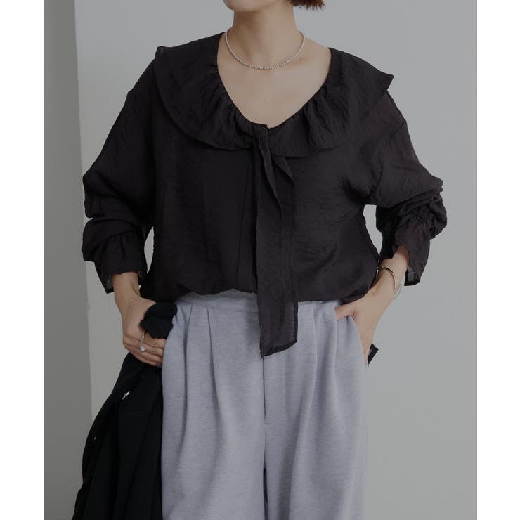 BEAUTY&amp;YOUTH UNITED ARROWS - 再お値下げ中！！omekashi オメカシ ボウタイブラウス セール】 シルク羽二重ボウタイブラウス （シャツ・ブラウス
