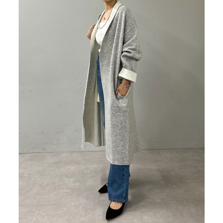 ETRE TOKYO - ハンドメイド ニット ガウン - HAND MADE KNIT