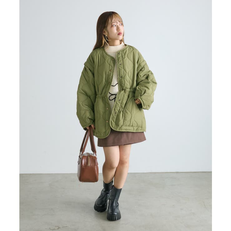 w closet】2WAYキルティングジャケット[品番：PALW0004263