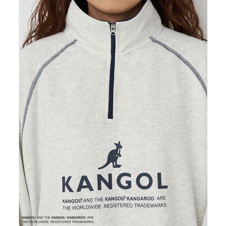 Ciaopanic【WOOAH×KANGOL】新品ハーフジップスウェット　完売品 Ciaopanic【WOOAH×KANGOL】新品ハーフジップスウェット 完売品