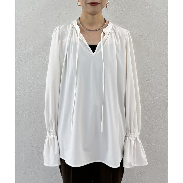 Loungedress】2WAYスキッパーブラウス | OUTLET(アウトレット