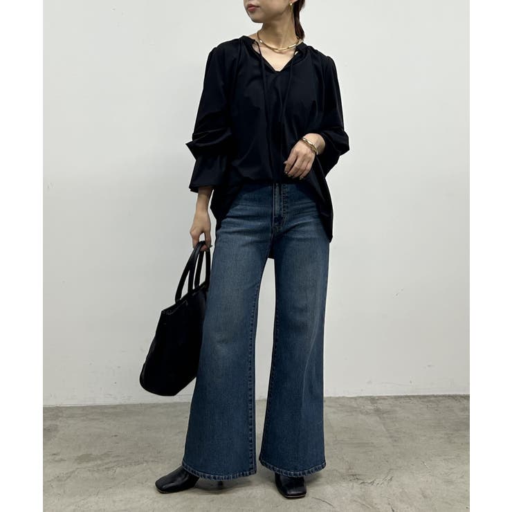 Loungedress】2WAYスキッパーブラウス | OUTLET(アウトレット