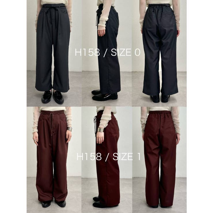 【mystic】リボンスラックス | PAL GROUP OUTLET | 詳細画像3 