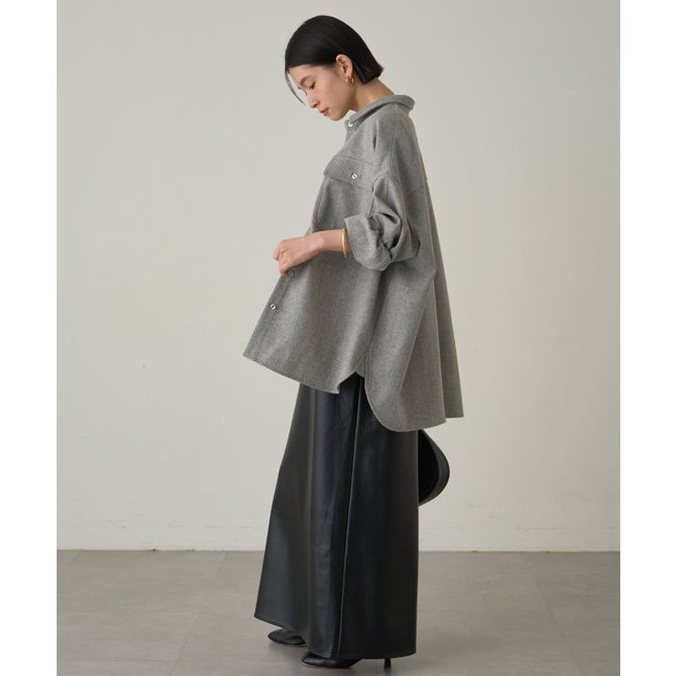 PAL GROUP OUTLET｜【Loungedress】刺繍ウールタイトスカート