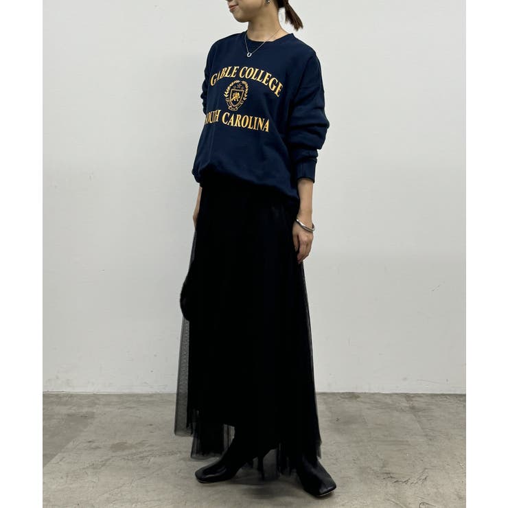 Loungedress】カレッジロゴスウェットPO[品番：PALW0004343