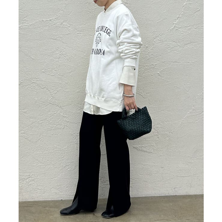 Loungedress】カレッジロゴスウェットPO[品番：PALW0004343