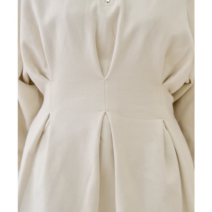 【Chico】ハーフZIPフレアスウェットミニOP | PAL GROUP OUTLET | 詳細画像30 