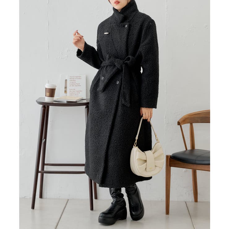 Chico】CHICOキラキラピン付きロングコート[品番：PALW0004346]｜PAL