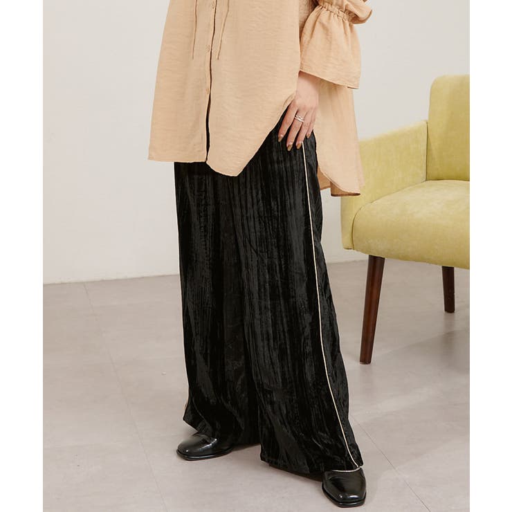 低価格で大人気の Kastane】ベロアパンツ[品番：PALW0004378]｜PAL OUTLET GROUP パンツ