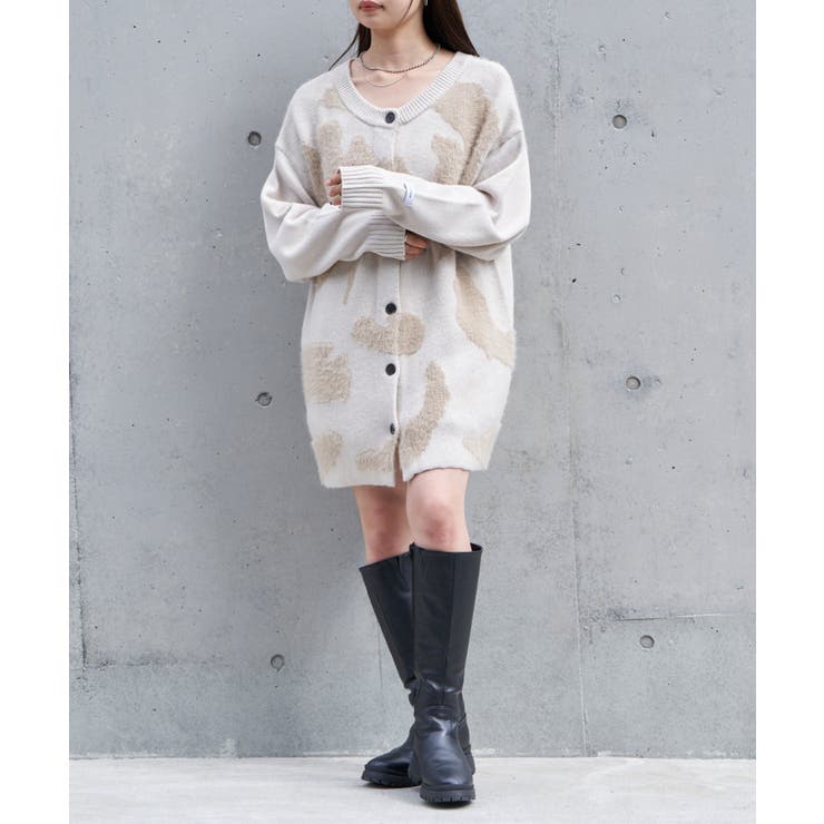 激安商品 RAY CASSIN】ヒョウ柄ルーズチュニック[品番：PALW0004392]｜PAL トップス