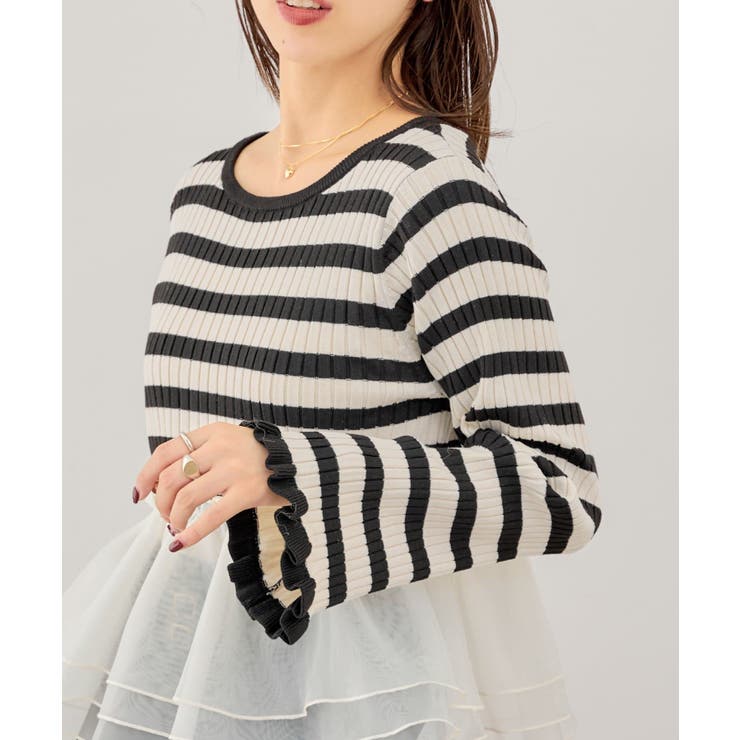 グラムリップス　ワッフルニットドッキングtops グラムリップス ワッフルニットドッキングtops Glam Lips 完売ワッフル