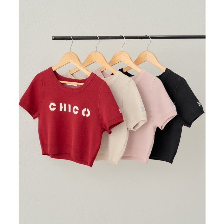 【Chico】ロゴ刺?KNIT | PAL GROUP OUTLET | 詳細画像10 
