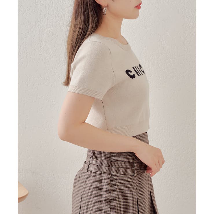 【Chico】ロゴ刺?KNIT | PAL GROUP OUTLET | 詳細画像20 