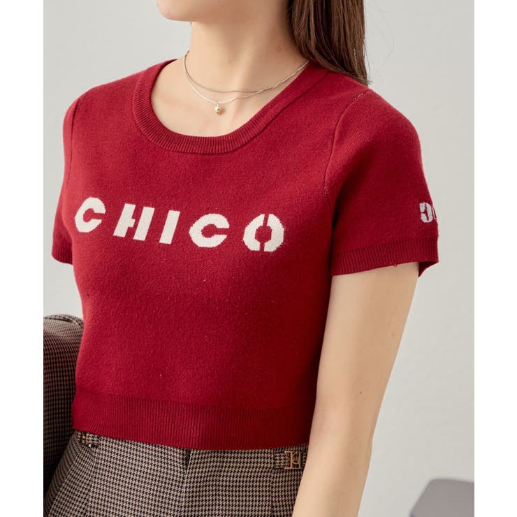 【Chico】ロゴ刺?KNIT | PAL GROUP OUTLET | 詳細画像5 