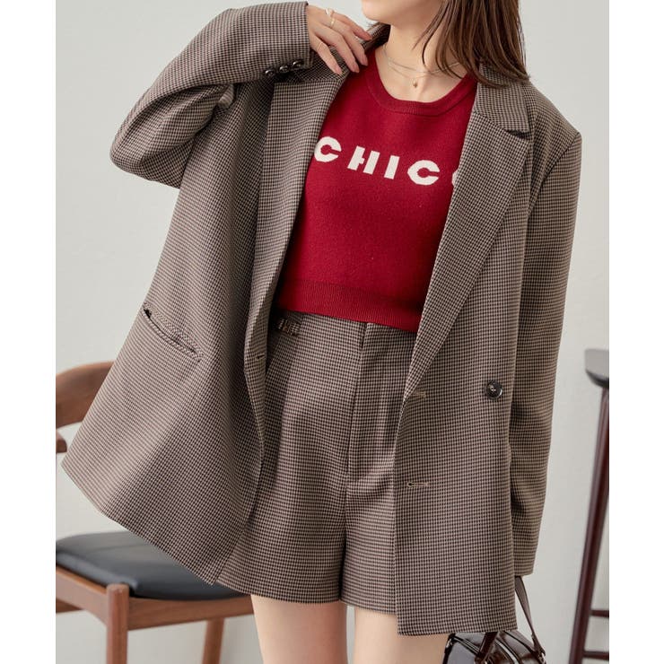 【Chico】ロゴ刺?KNIT | PAL GROUP OUTLET | 詳細画像6 
