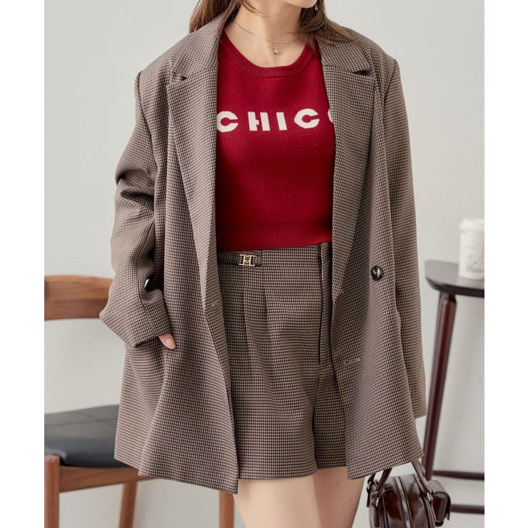 【Chico】ロゴ刺?KNIT | PAL GROUP OUTLET | 詳細画像7 