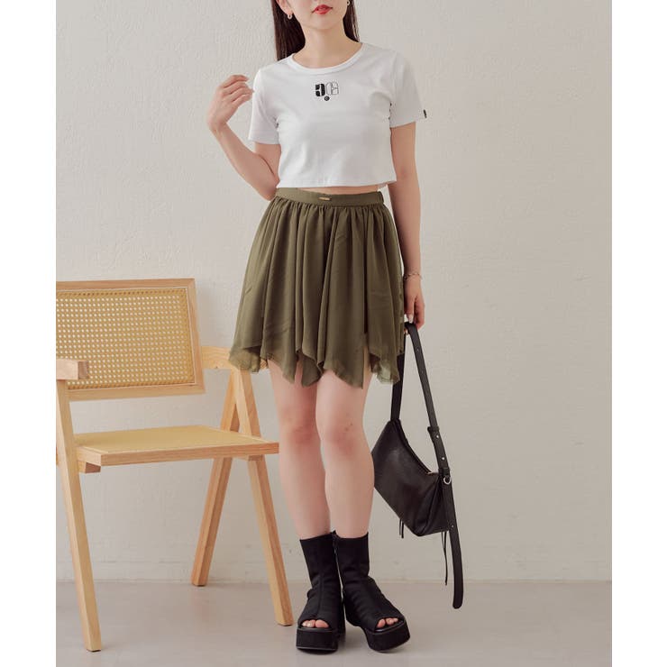 【Chico】ティアードラッフルSK | PAL GROUP OUTLET | 詳細画像20 