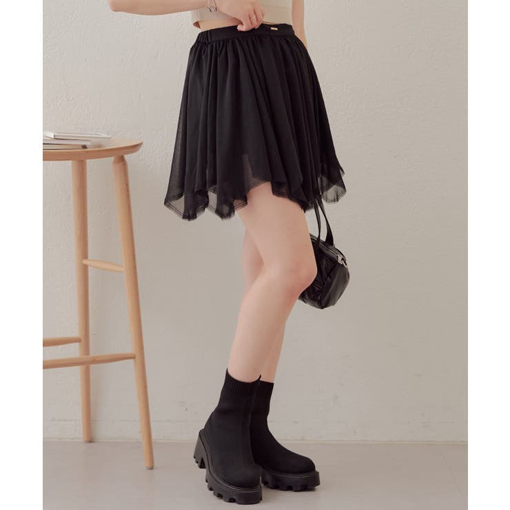 【Chico】ティアードラッフルSK | PAL GROUP OUTLET | 詳細画像8 