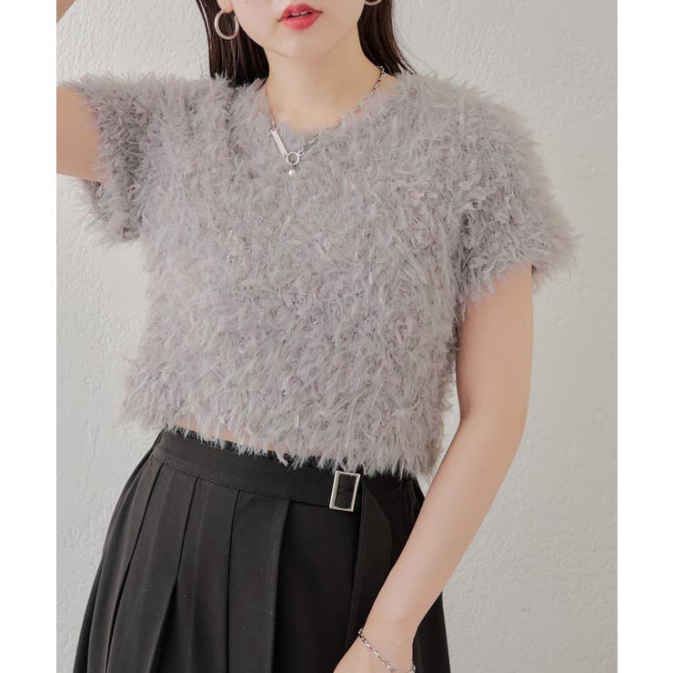 フェンディ 半袖リボンニット FENDI フェンディ クルーネック半袖ニット【大きいサイズあり】 メンズ