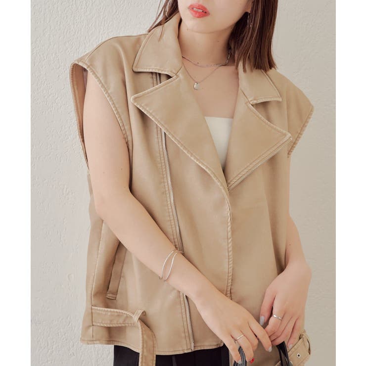 22AW BONFIRE VEST ゴートレザーダウンベスト / OPUS JAPAN