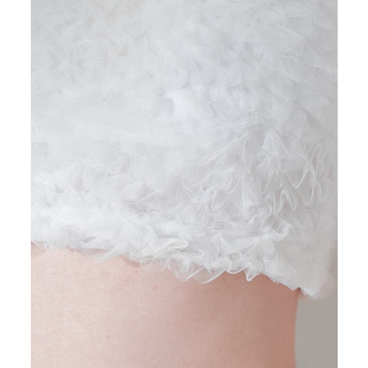 jumelle完売品 チュールビスチェホワイト jumelle完売品 チュールビスチェホワイト jumelle完売品