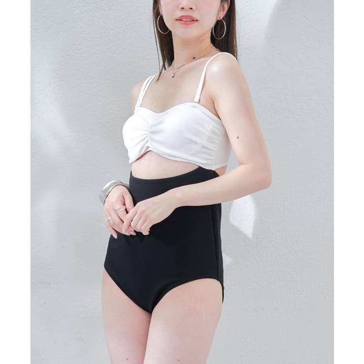 Chloe カットアウトワンヒス水着 CH25UMB13472 6H6 Chloé Cut Out One Piece Swimsuit | Chloé HK