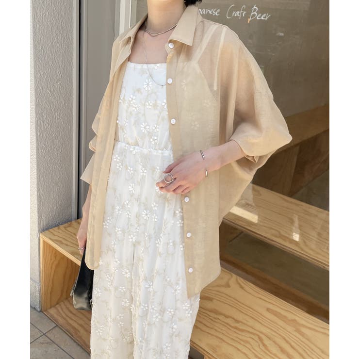 mystic（ミスティック）の「【2サイズ展開】シャイニーフラワー