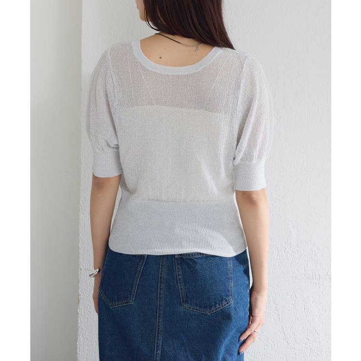 【Kastane】ラメシアーニットプルオーバー | PAL GROUP OUTLET | 詳細画像19 